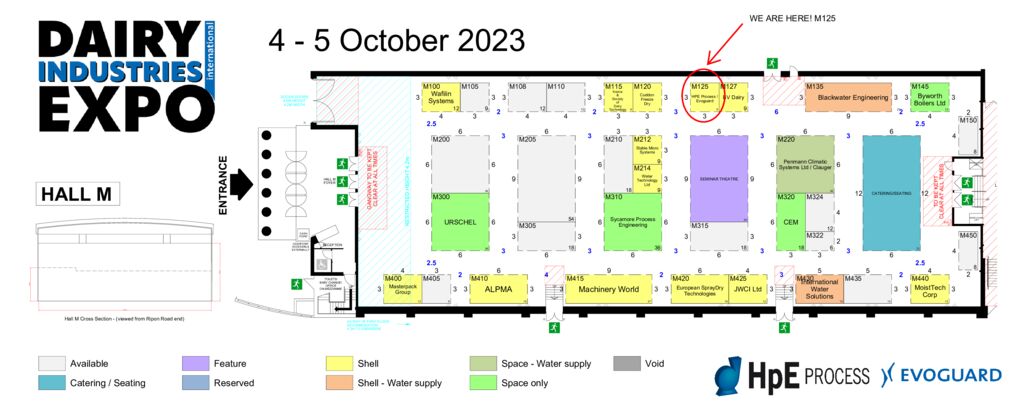 Dairy Industries Expo Floorplan Hpe Process Ltd