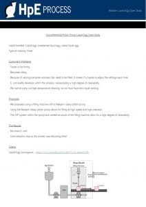 thumbnail of Circumferential Piston Pump Liquid Egg Case Study